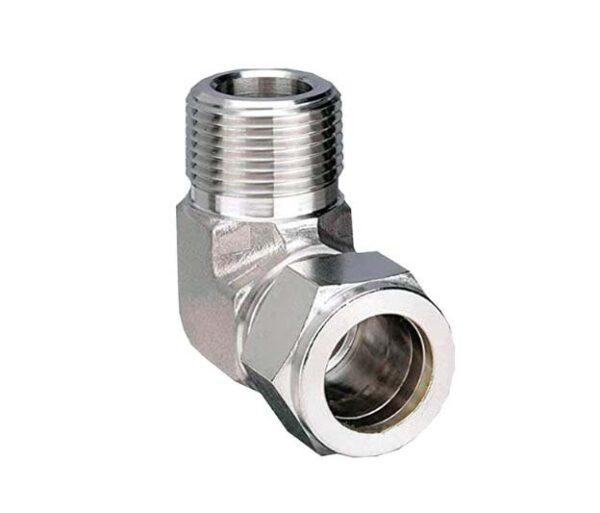 RACOR UNIÓN CODO INOX 316 OD X MACHO NPT